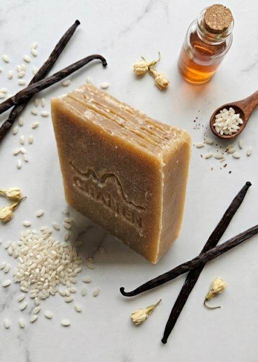 Organic Rice & Vanilla Artisanal Soap