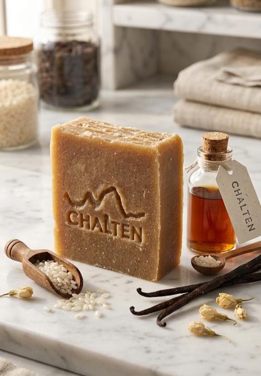 Organic Rice & Vanilla Artisanal Soap