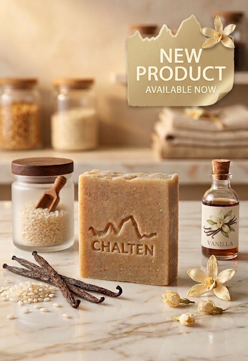 Organic Rice & Vanilla Artisanal Soap