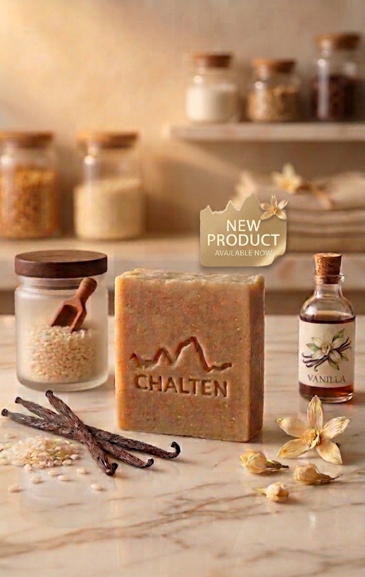 Organic Rice & Vanilla Artisanal Soap